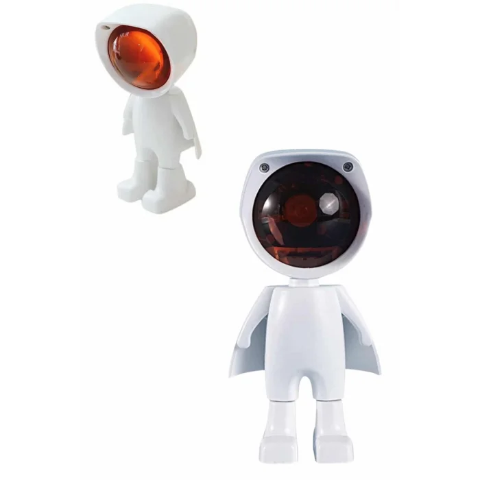 BUĞZ 180 Derece Dönebilen Astronot Masa ve Gece Lambası Projektör - Lisinya
