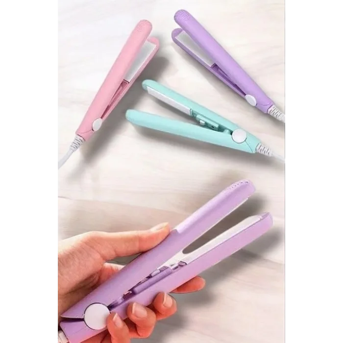 BUĞZ 180°C Isı ve Uzun Süre Kalıcı Düzlük Sağlayan Mini Saç Düzleştirici - BUĞZ