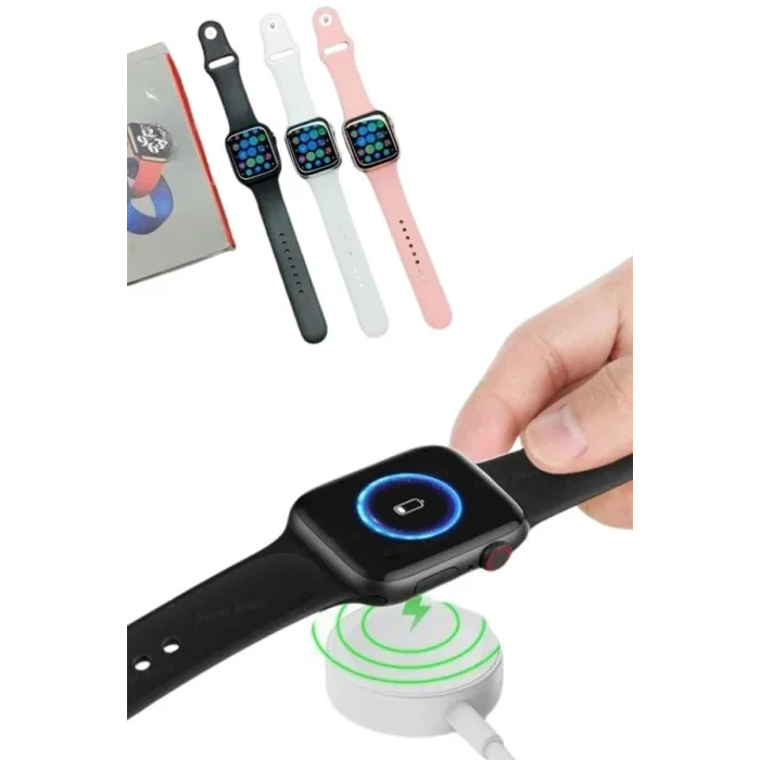 BUĞZ 1.83 İnç Akıllı Saat Android ve İOS Uyumlu Çağrı Cevaplayabilen Adımsayar GPS Takibi