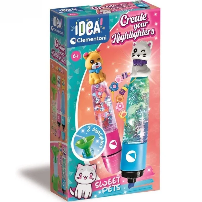 BUĞZ 18875 Idea Clemetoni - Fosforlu Kalem Tasarım Seti - Evcil Hayvanlar