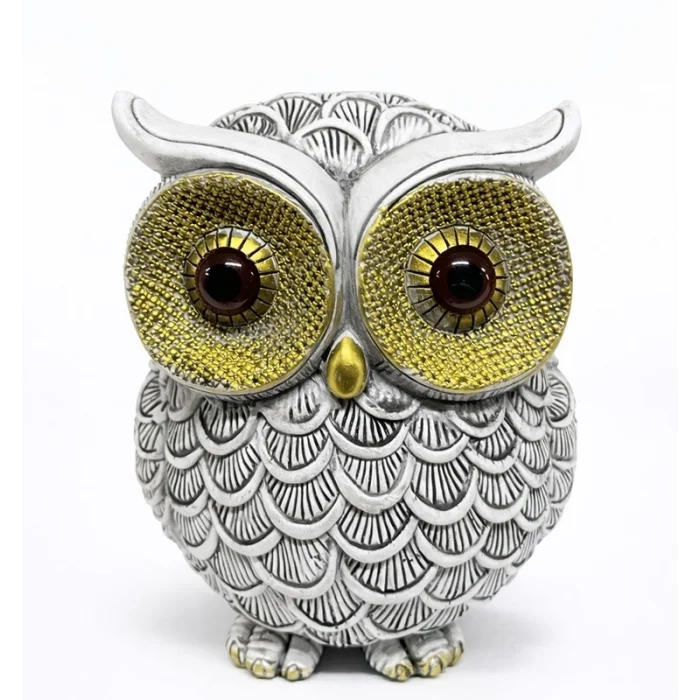 BUĞZ 19x16 cm Polyester Baykuş Figürü