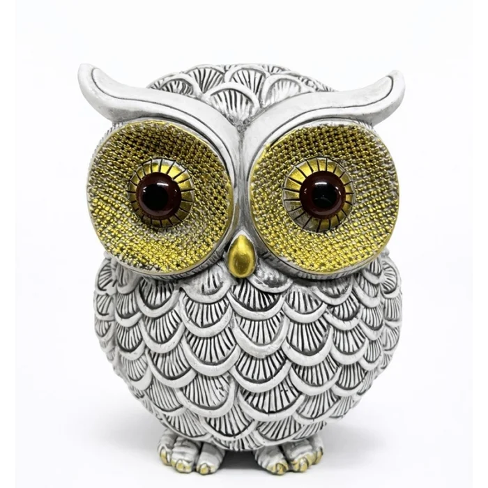 BUĞZ 19x16 cm Polyester Baykuş Figürü