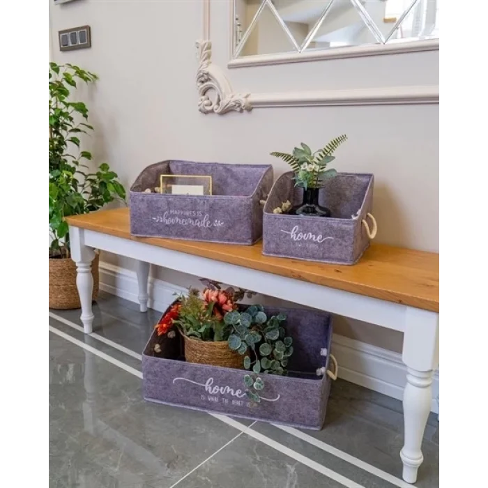  2 Adet Keçe Raf Organizer Seti Mega/maxi/kutu Organizer