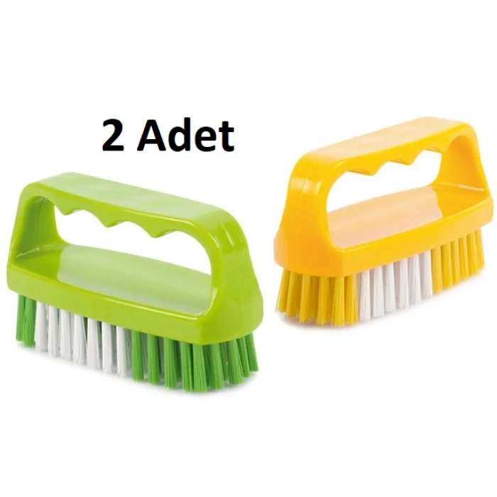 BUĞZ 2 Adet Tırnak ve Yaka Fırçası