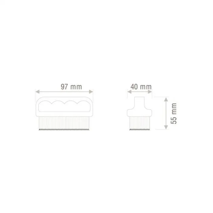 BUĞZ 2 Adet Tırnak ve Yaka Fırçası