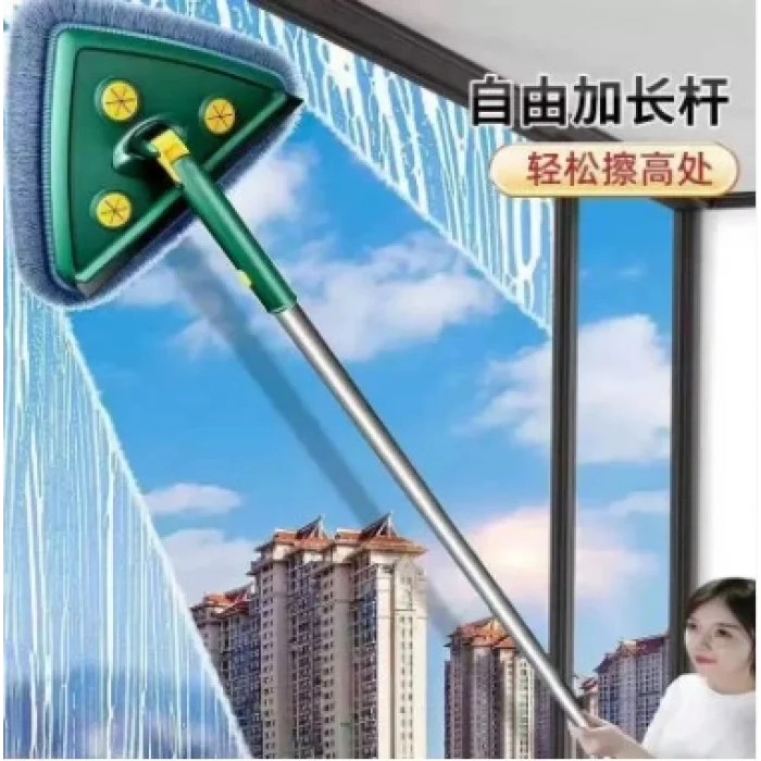 BUĞZ 2 Bezli Üçgen Çek Çekli Mop Islak Mendil Uyumlu