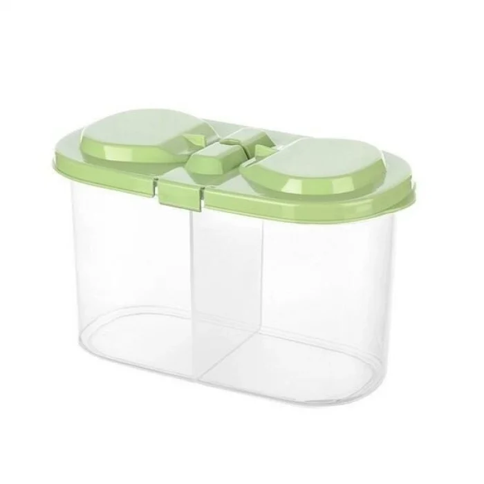 BUĞZ 2 Bölmeli Saklama ve Erzak Kabı 1200 ML