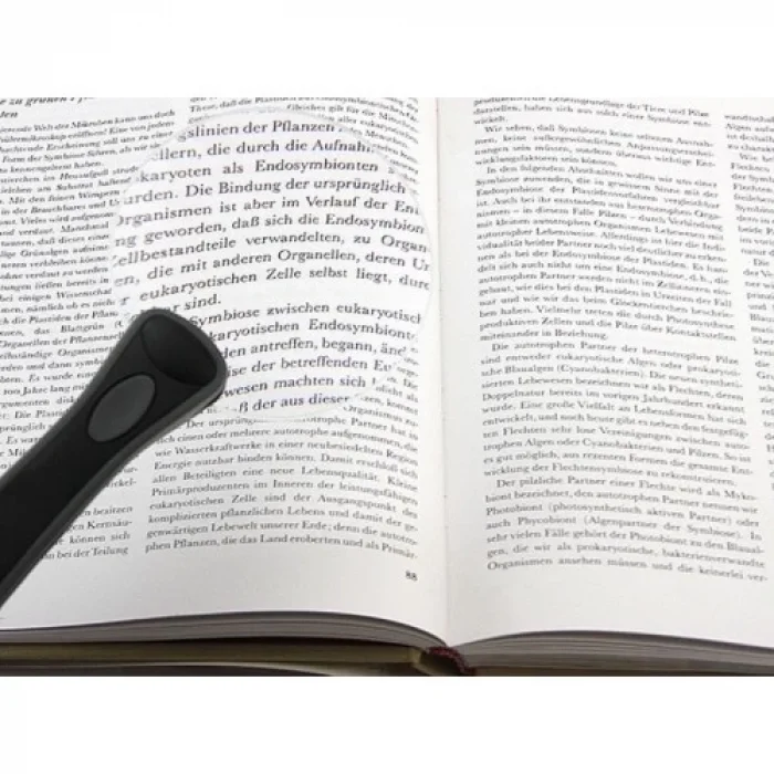 BUĞZ 2 Led Işıklı 2.5x90mm Okuma Büyüteç