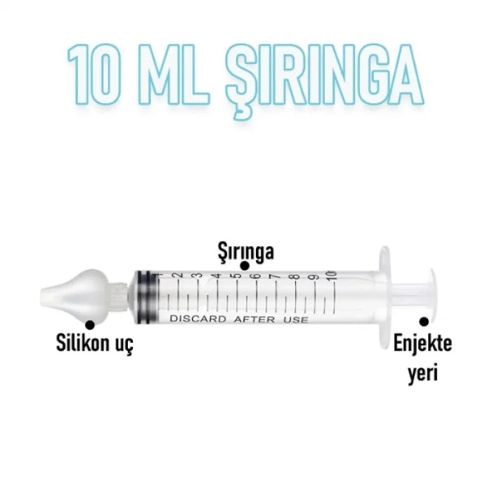 BUĞZ 2li Bebek Burun Temizleme Şırıngası