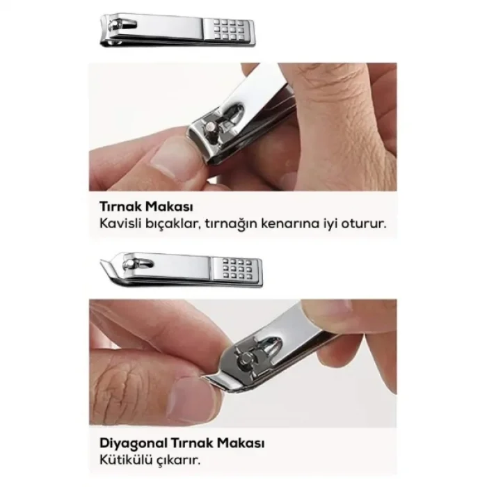 BUĞZ 2li Profesyonel Tırnak Makası Seti