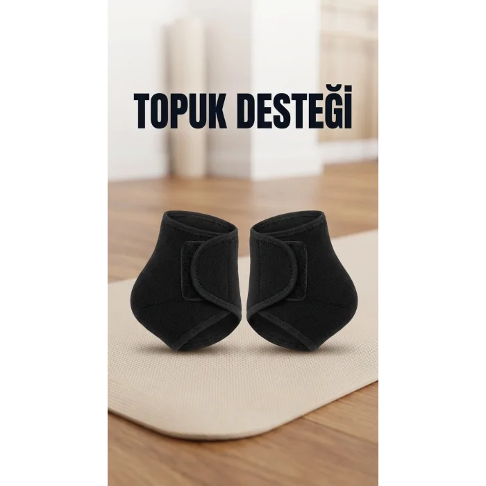 BUĞZ 2li Silikon Topuk Destekli Ortopedik Çorap - Ağrı Azaltan Ayak Bakım