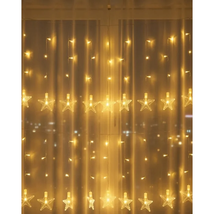 BUĞZ 20 Yıldızlı LED Şerit Işık 5W Güç İç Mekan Parti ve Vitrin Süsleme