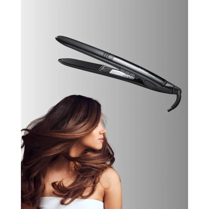  2025 Isı Ayarlı Titanyum Kaplama Seramik Plakalı Saç Düzleştirici Dijital Ekranlı A Kalite