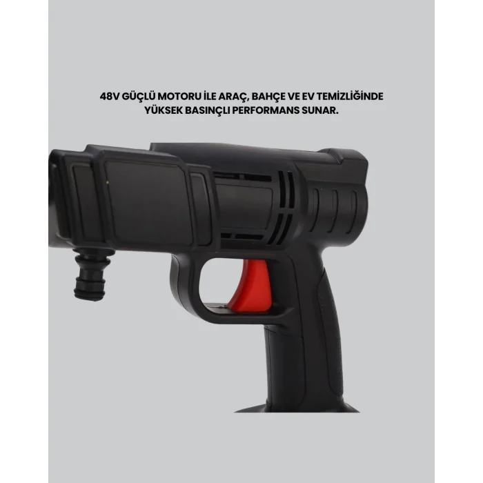  2025 Model 48V Şarjlı Basınçlı Yıkama Tabancası Orijinal Seri