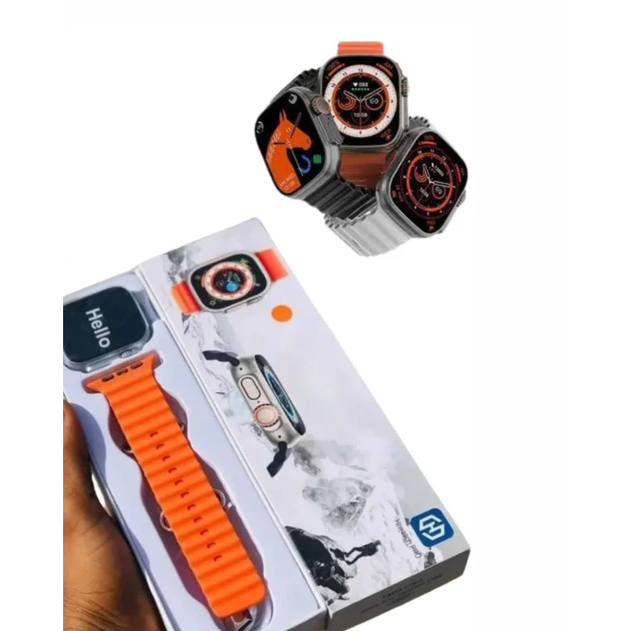 BUĞZ 2025 Model Akıllı Saat Kordon Hediyeli Çağrı Cevaplama Uzun Pil Süreli Android İOS Uyumlu - BUĞZ