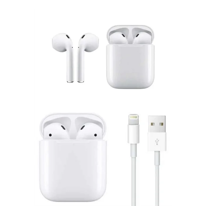  2025 Model Çağrı Cevaplayabilen Bluetooth Kulaklık Beyaz Dokunmatik Kontrol