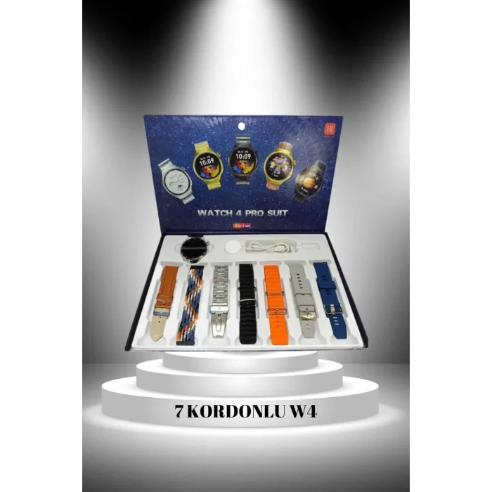  2025 Model Çok Kordonlu Akıllı Saat ve Bluetooth Kulaklık El Fenerli