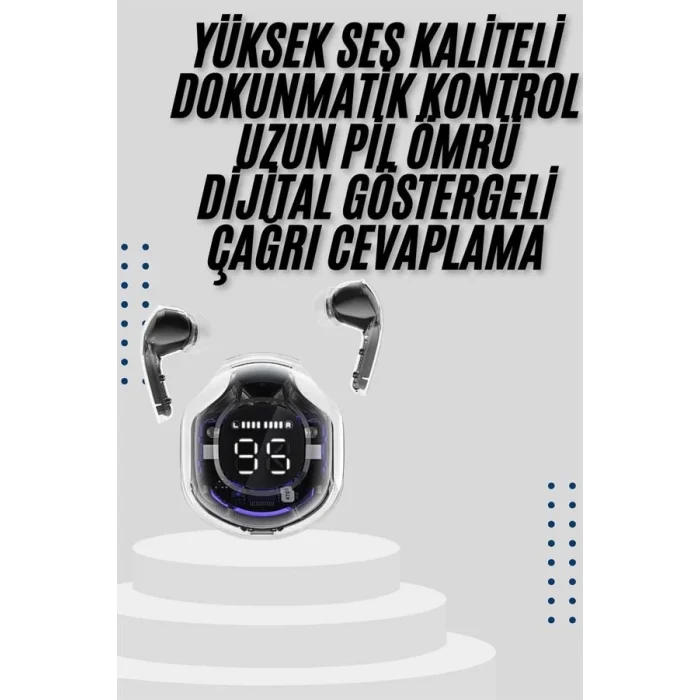  2025 Model Kablosuz Bluetooth Kulaklık ANC ENC Destekli HİFİ Stereo