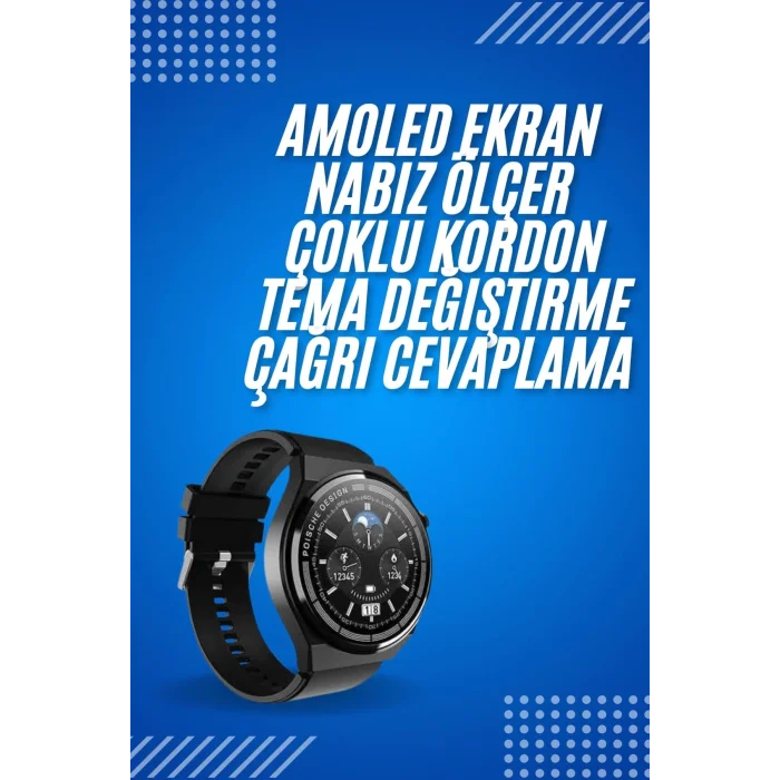  2025 Model Yeni Nesil GPS Uyumlu Uyku Takibi Ve Sağlık Takibi Spor Modları