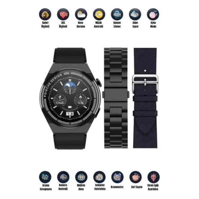  2025 Model Yeni Nesil GPS Uyumlu Uyku Takibi Ve Sağlık Takibi Spor Modları