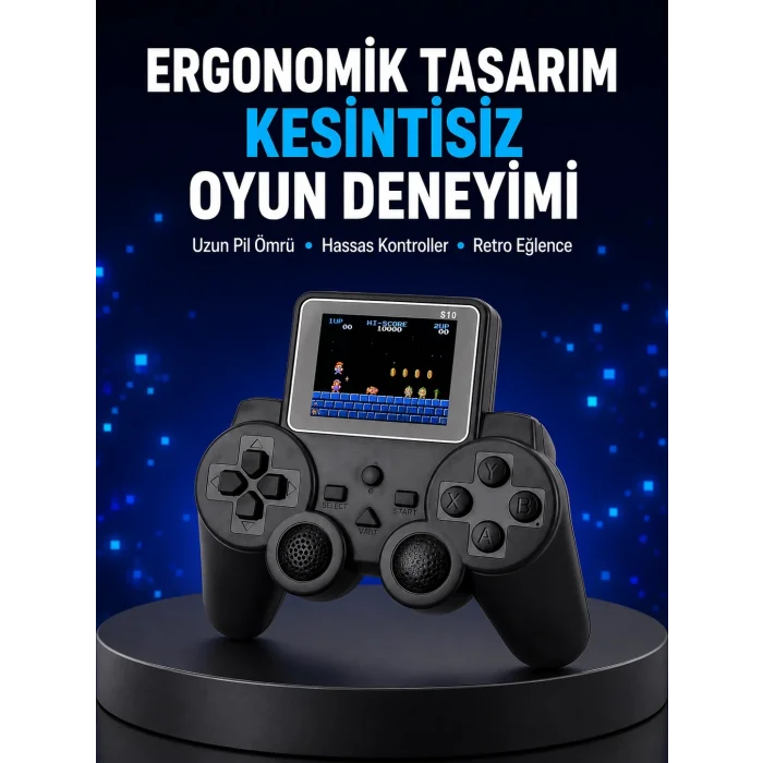 BUĞZ 2025 S10 Gamepad 520 Klasik Retro Oyunlu TV Bağlantılı A Kalite Orijinal Yeni Nesil