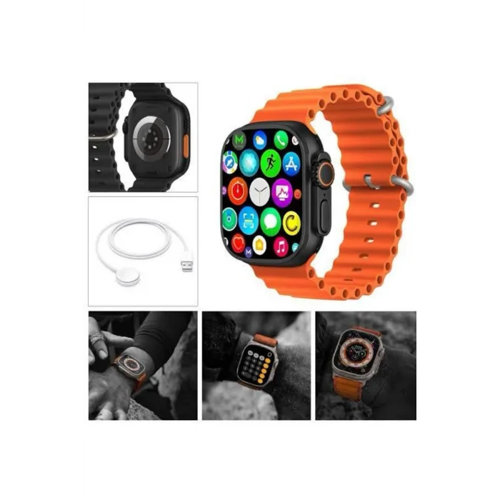 BUĞZ 2025 Yeni Model Akıllı Saat Android ve İOS Uyumlu Çağrı Cevaplama - BUĞZ