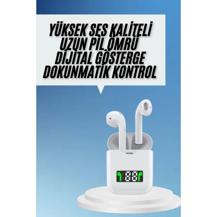  2025 Yeni Model Bluetooth Kulaklık Kablosuz TWS Yüksek Kaliteli ANC Özelliği