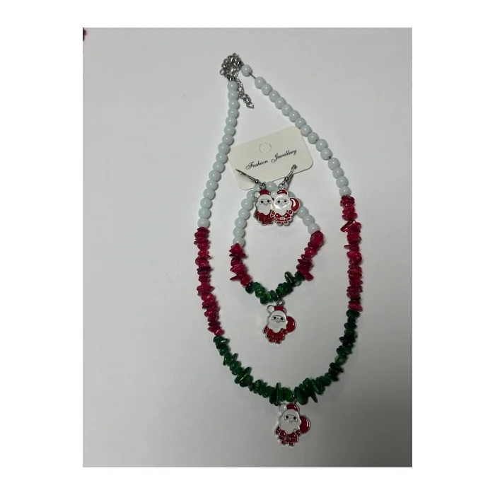 BUĞZ 2026 Yılbaşı Doğaltaş Set Kolye