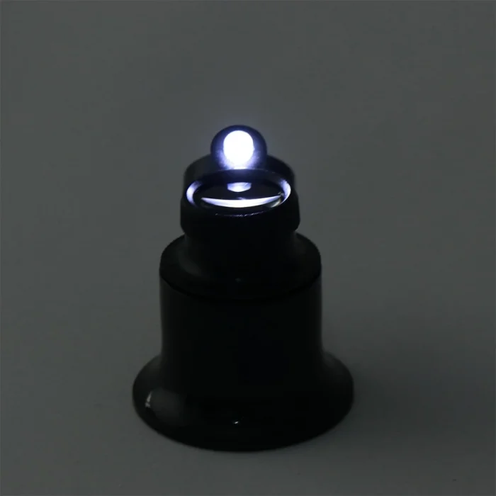 BUĞZ 20x Büyütmeli,saat,takı Onarım Için Cam Lensli Optik Işıklı Göz Büyüteçmg13b9a