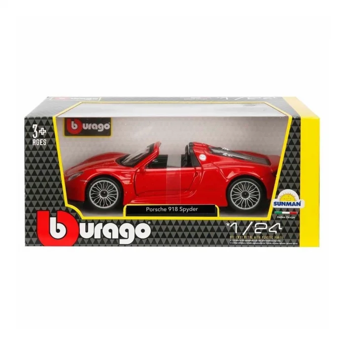 BUĞZ 21076  1:24 Porsche 918 Spyder Model Araba