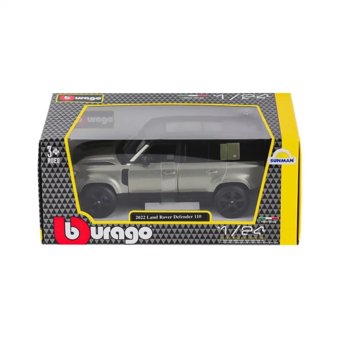 BUĞZ 21101  Burago Land Rover Defender 2022 1:24  -Sunman