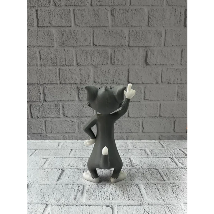 BUĞZ 22 cm Tom Figürü Çizgi Karakter Biblo Koleksiyonluk Dekoratif Obje - Lisinya