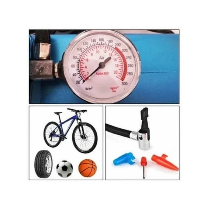 BUĞZ 220 Volt-12 Volt 250 Psi Geniş Uygulama Yelpazesi Kompresör Lastik Hava Şişirme Oto Pompası