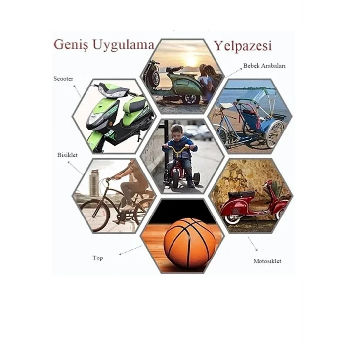 BUĞZ 220 Volt-12 Volt 250 Psi Geniş Uygulama Yelpazesi Kompresör Lastik Hava Şişirme Oto Pompası