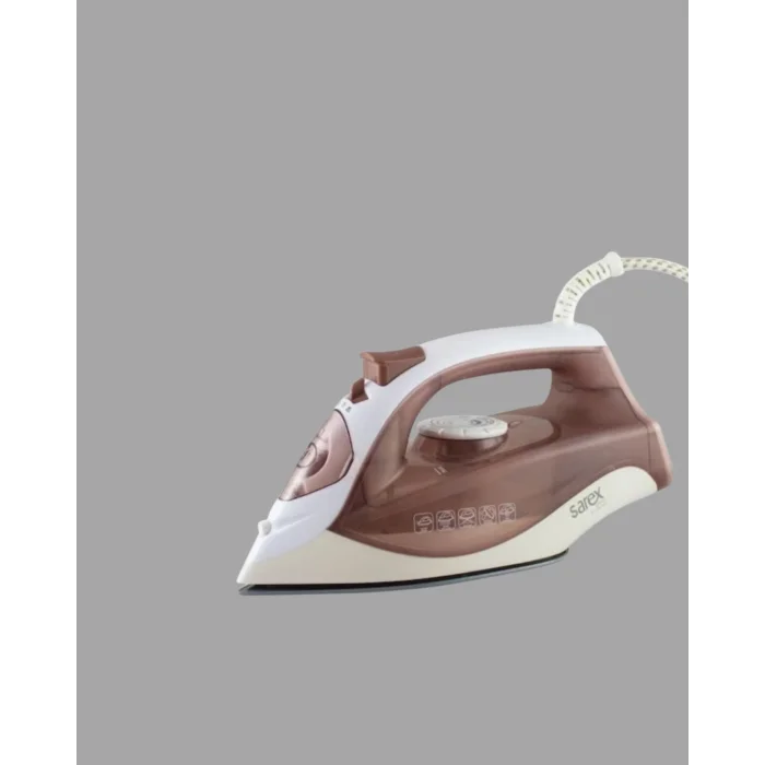 BUĞZ 2200 Watt Buharlı Ütü Kahverengi Seramik Taban Şok Buharlı