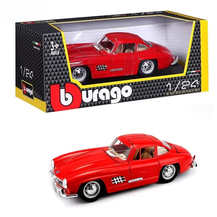 BUĞZ 22023 Burago 1:24 Mersedes Benz 300SL 1954 Model Araba