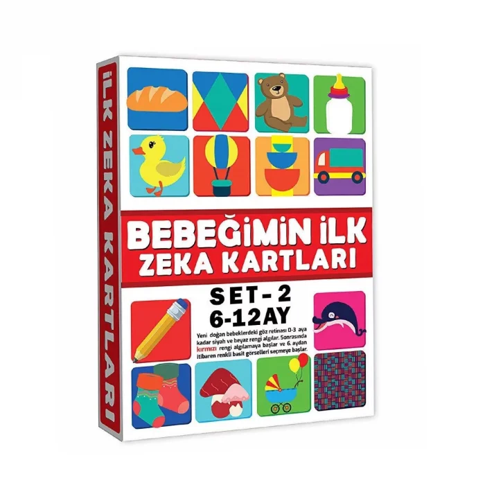  2205 EĞİTİCİ KARTLAR 6-12 AY ZEKA KARTLARI