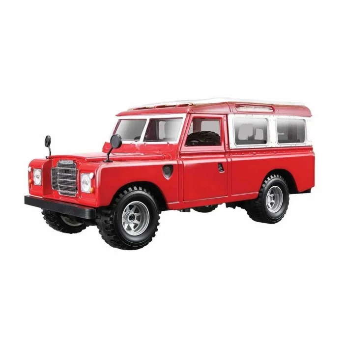  22063 Land Rover Series II Model Araba 1:24 Kırmızı -Sunman