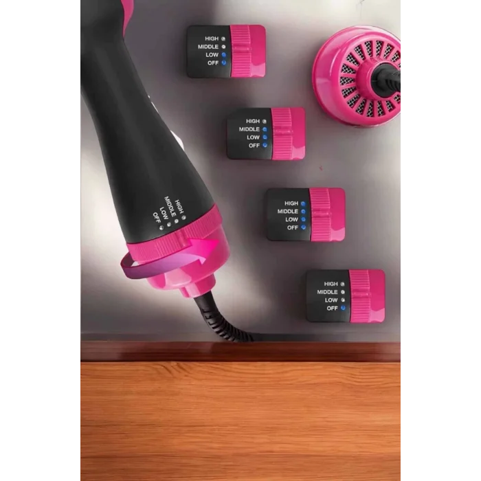  220°C’ye Kadar Isınan, Hacim ve Yıpranma Karşıtı Profesyonel Fön Tarağı