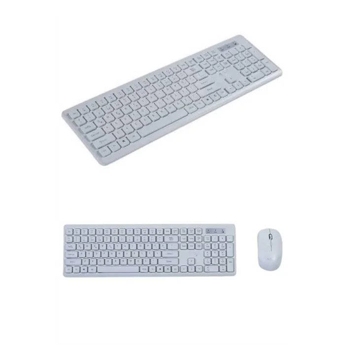  2.4 Ghz Wireless Kablosuz Klavye Mouse Seti Tv Pc Uyumlu