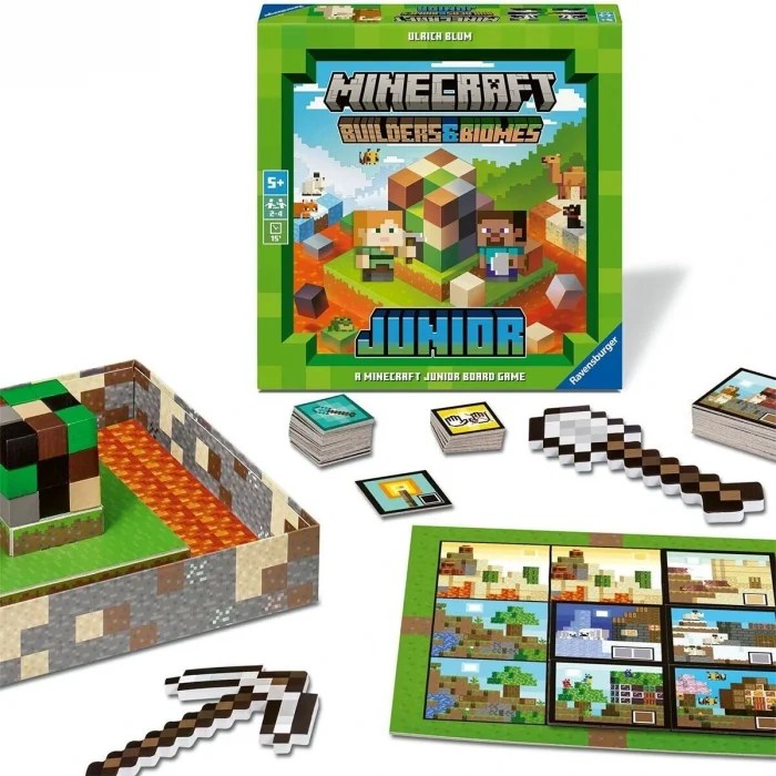 BUĞZ 247509 Ravensburger - Minecraft Junior Kutu Oyunu