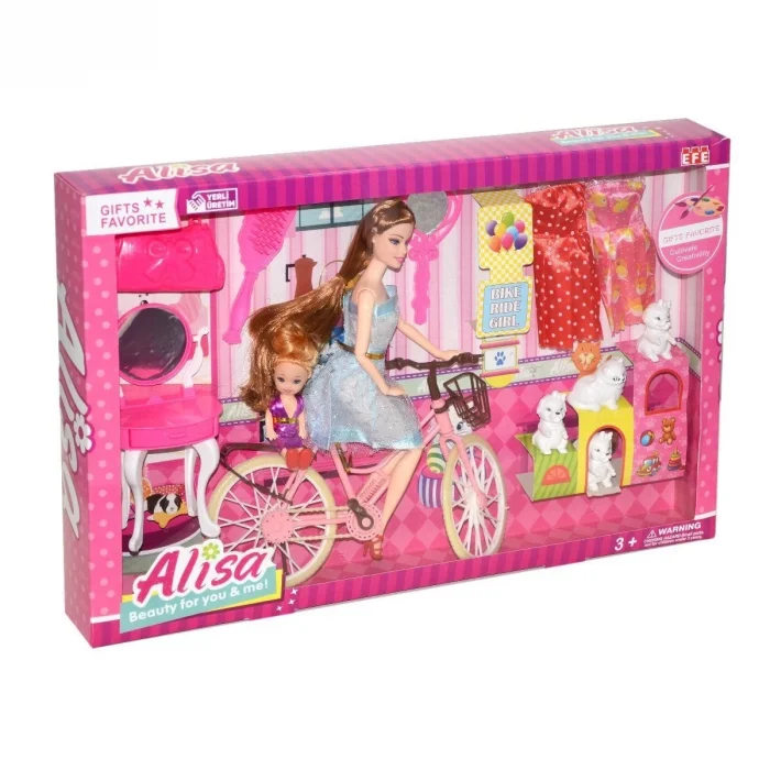  255 Efe, Alisa ve Bisikleti Oyun Seti / +3 yaş