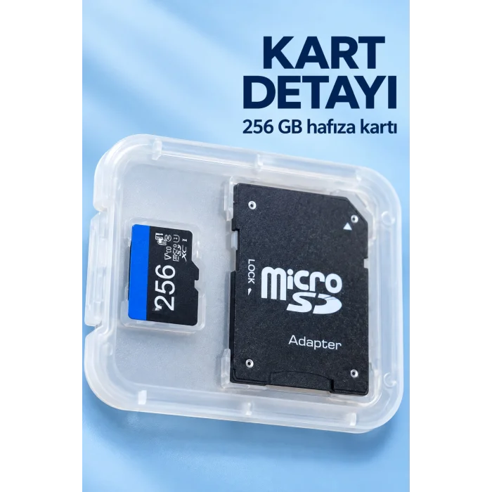 BUĞZ 256 GB Hafıza Kartı ve SD Adaptör Seti - BUĞZ