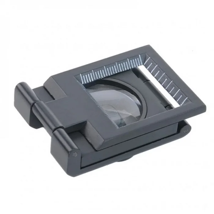 BUĞZ 25x25 Mm Full Çelik Kaplı Katlamalı Büyüteç Th9005b - BUĞZ