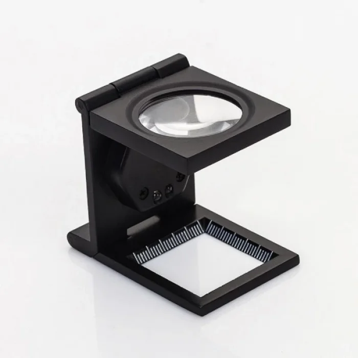 BUĞZ 25x25 Mm Full Çelik Kaplı Katlamalı Büyüteç Th9005b - BUĞZ