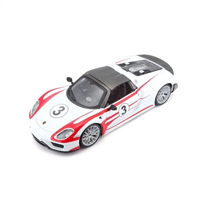 BUĞZ 28009 Burago Porsche 918 Spyder 1:24 Model Araba