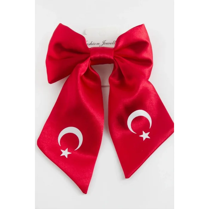 BUĞZ 29 Ekim Ay Yıldızlı Fiyong Otomatik Toka
