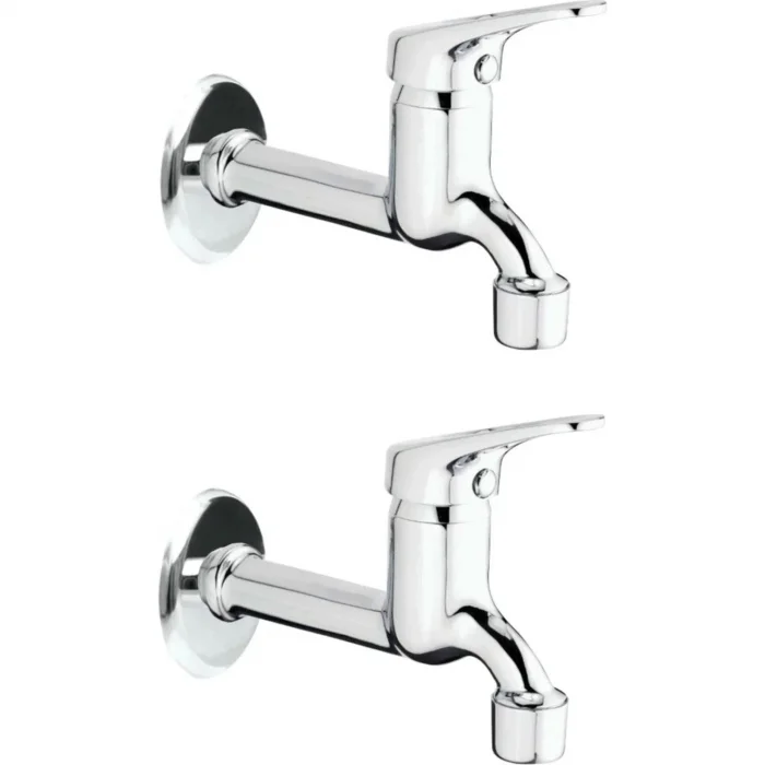 BUĞZ 2li Aç Kapa Mix Lavabo Musluk Wc Lavabo Uzun Musluk Perlatörlü