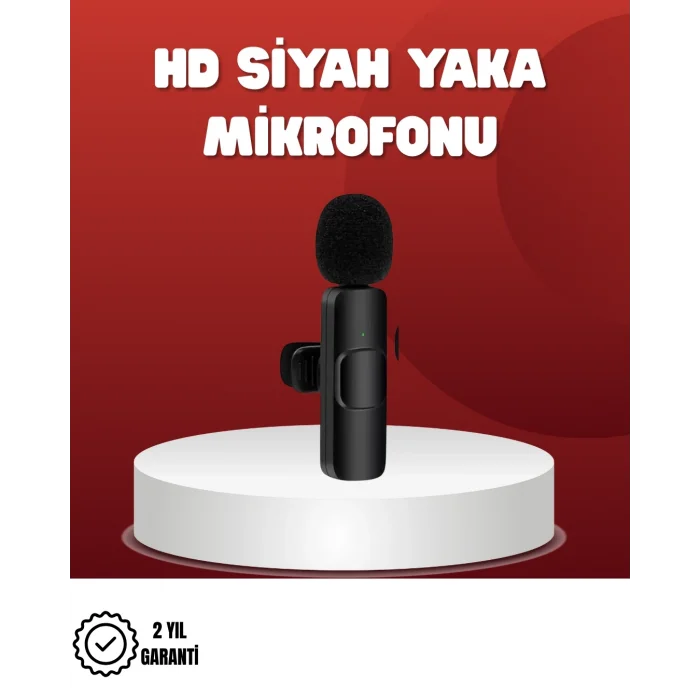 BUĞZ 2’li Kablosuz Yaka Mikrofonu iPhone İçin Profesyonel Video Ses
