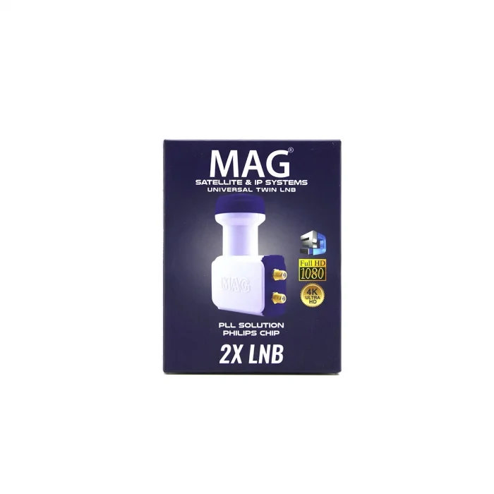 BUĞZ 2li Uydu Lnb Unıversal Twın Full Hd - 3d - 0.1db Rle-200 Bx40